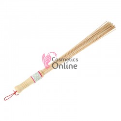 Accesoriu pentru masaj din lemn LMS00 pentru spate, matura din bete de bambus de 57 cm